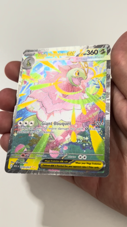 Mega Meganium EX 272/217 Special Illustration Rare SIR Pokemon Ascended Heroes - Image 2