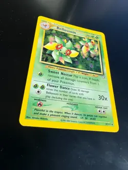 Bellossom 3/111 Neo Genesis Holo Rare Pokemon Card WOTC Vintage LP - Image 3