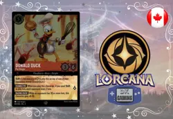 Donald Duck Pie Slinger - 107/204 - Shimmering Skies - Foil NM - Lorcana - Image 1