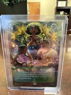 The Family Scattered (Enchanted) 231/204 Wilds Unknown Holo, Lorcana, Disney - Image 1