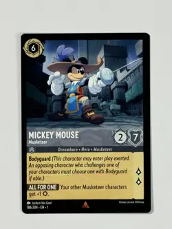 Disney Lorcana The First Chapter #186/204 Mickey Mouse - Image 1
