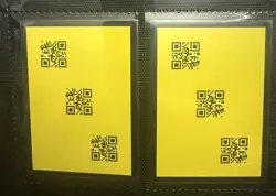 Disney Lorcana - Wilds Unknown Set 12 - Discard Error Card - QR Code Rare - Image 1