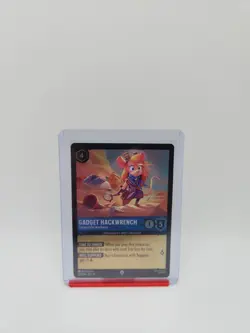 Disney Lorcana Wilds Unknown - Gadget Hackwrench 145/204 - Cold Foil - Image 1