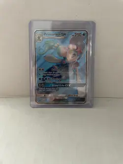 Primarina GX SM39 Black Star Promo Sun & Moon Full Art FA Pokemon Card NM - Image 1