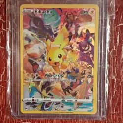 Pokemon TCG Crown Zenith/Sword & Shield 9-Card Holo/Foil Lot Pikachu V VMAX - Image 3