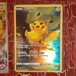 Pokemon TCG Crown Zenith/Sword & Shield 9-Card Holo/Foil Lot Pikachu V VMAX - Image 4