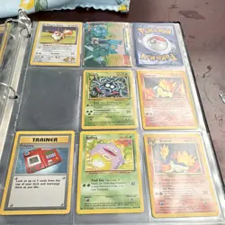 (READ DESC) Pokemon TCG 1st Edition Base Set 45-Card Lot English 1999 - Image 5