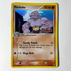 Machoke EX Power Keepers 33/108 Reverse Holo Pokemon Card - Image 1