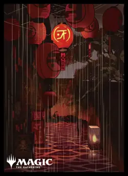 Magic: The Gathering Card Sleeves Kamigawa:NEO Ukiyo-e Swamp (B) MTGS-217 (BIN) - Image 1