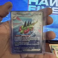 Pokemon TCG Card Yanmega ex 228/182 Destined Rivals Special Illustration - NM - Image 1
