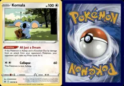 KOMALA 149/196 Lost Origin TCG Pokemon Card Near Mint - Image 3
