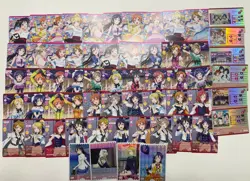 lovelive! Love Live! Series official card game Foil rare Holo lot 60 bulk cards - Image 3