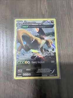 Pokemon TCG Dragonite Roaring Skies Holo Rare Card 52/108 MP - Image 1