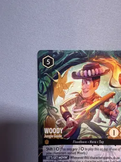 Lorcana TCG Woody Jungle Guide 53/P3 Wilds Unknown Set Champ Promo Card NON-FOIL - Image 3