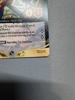 Lorcana TCG Woody Jungle Guide 53/P3 Wilds Unknown Set Champ Promo Card NON-FOIL - Image 4