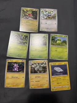 Yuka Morii Clay Pokemon Cards Lot of 8 Unique Cute Cards! - Image 1