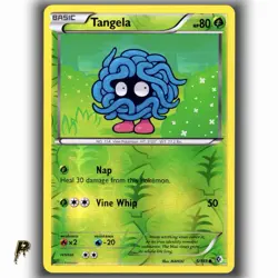 Pokemon Boundaries Crossed Tangela 5/149 Reverse Holo Common Card NM - Image 1