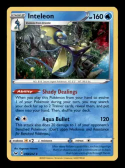 INTELEON (COSMOS HOLO) 058/202 PROMO MISCELLANEOUS CARDS & PRODUCTS NM/M - Image 1