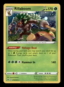 RILLABOOM (COSMOS HOLO) 014/202 PROMO MISCELLANEOUS CARDS & PRODUCTS NM/M - Image 1