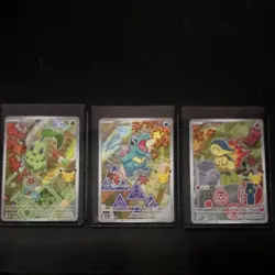Pokemon TCG First partner illustration collection series 2. (3 cards) - Image 1