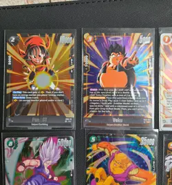 9 Card Lot Dragon Ball Super Fusion World SR Gogeta Goku Vegeta - Image 2