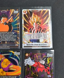 9 Card Lot Dragon Ball Super Fusion World SR Gogeta Goku Vegeta - Image 3