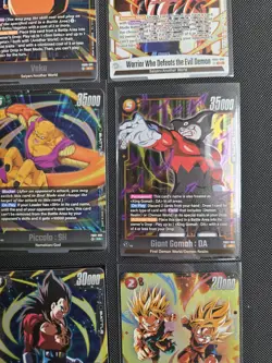 9 Card Lot Dragon Ball Super Fusion World SR Gogeta Goku Vegeta - Image 4