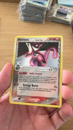 Pokemon TCG Mewtwo Delta Species Holo Card 12/113 (NM) - Image 2