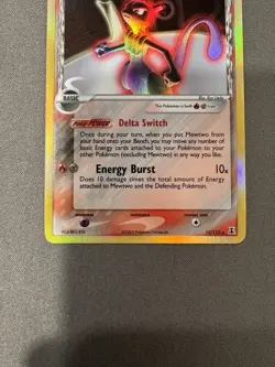Pokemon TCG Mewtwo Delta Species Holo Card 12/113 (NM) - Image 4