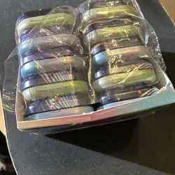 Empty Pokemon Tins With Sticker And Art Card - Image 5
