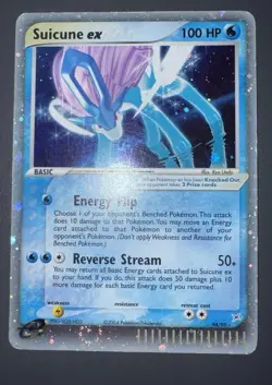Pokemon Card- Suicune Ex-94/95 Ex Team Magma VS Team Aqua ENG-Good - Image 1