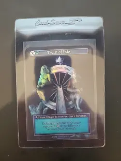 Twist Of Fate Sorcery Contested Realm Alpha Unique Foil - Image 1