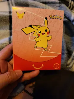 25th Anniversary Pokemon McDonalds Promo Card Sealed Pack Brand New - Image 1