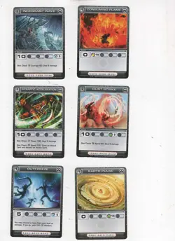 Chaotic lot #104. Lot of 6 Attack cards. All Alliances Unraveled - Image 1