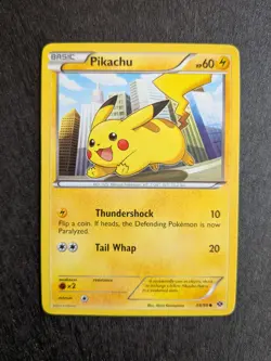 Pikachu 39/99 Next Destinies Common Regular LP 2012 Pokemon Card - Image 1