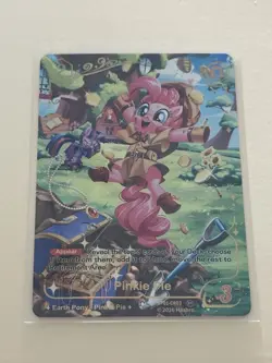 My Little Pony Trading Card Pinky Pie Kayou BP01-CR03 1st Edition NM - Image 2