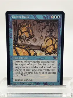 Dream Halls Stronghold 1998 Near Mint Never Played Magic The Gathering Mtg - Image 1