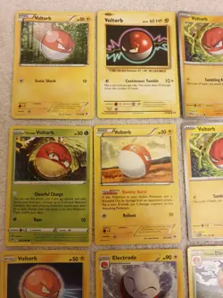 VOLTORB & ELECTRODE CARDS BUNDLE POKEMON CARDS BUNDLE #1. - Image 2