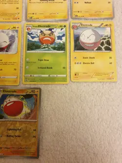 VOLTORB & ELECTRODE CARDS BUNDLE POKEMON CARDS BUNDLE #1. - Image 5