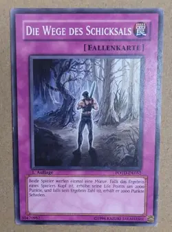 Konami Yu-Gi-Oh Die Wege des Schicksals POTD-DE052 1.Auflage - Image 1