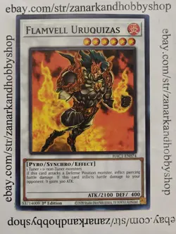 Yugioh Flamvell Uruquizas HAC1-EN074 Common NM - Image 1