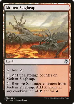 Magic the Gathering (mtg): TSR: Molten Slagheap (x 4) - Image 1
