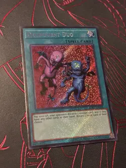 YUGIOH DELINQUENT DUO SECRET RARE 1ST EDITION LCKC-EN101 NM - Image 3