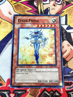 Cyber Prima eoj-en007 1st Edition (NM+) Super Rare Yu-Gi-Oh! - Image 1
