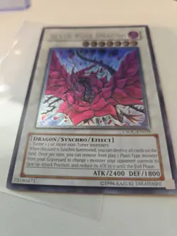 Black Rose Dragon CSOC-EN039 Crossroads of Chaos Ultimate Rare Unlimited - Image 4