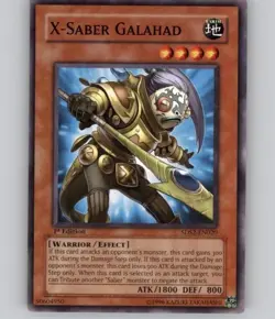 X-Saber Galahad (5DS2-EN020) Starter Deck: Yu-Gi-Oh! 5D's 2009 - Image 1