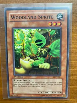 Woodland Sprite LOD-061 Legacy of Darkness 1st Edition Yugioh TCG NM - Image 1