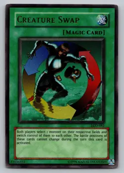 Creature Swap LOD-081 Ultra Rare Legacy of Darkness Yu-Gi-Oh Unlimited HP - Image 1