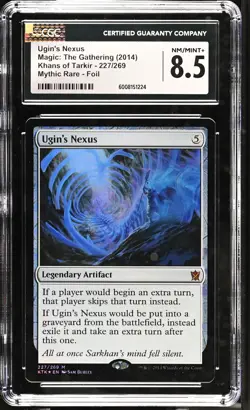 UGIN'S NEXUS Khans of Tarkir Foil Mythic CGC 8.5 MTG [Nostalgium] - Image 1