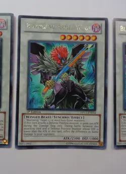 Playset: 3x Blackwing Armed Wing DP11-EN014 (Rare, 1st Edition, LP / MP) - Image 4
